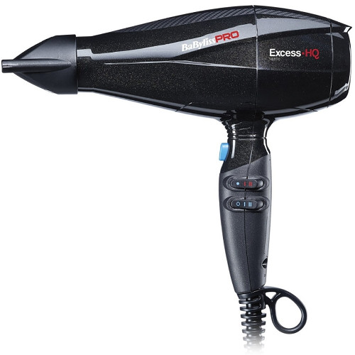 Фен BaByliss Pro EXCESS HQ, 2600Вт, 2 насадки