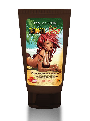 Крем для загара в солярии Tropical Tan Energy Tan Master,150 мл