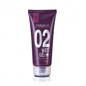 Гель средней фиксации с эффектом мокрых волос,Wet Gel Plus Salerm Cosmetics, 200 мл 