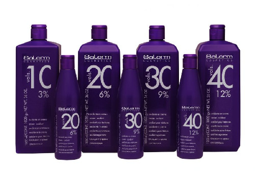 Окислитель в форме крема 12% Oxidante En Crema 40 vol Salerm Cosmetics, 225 мл 