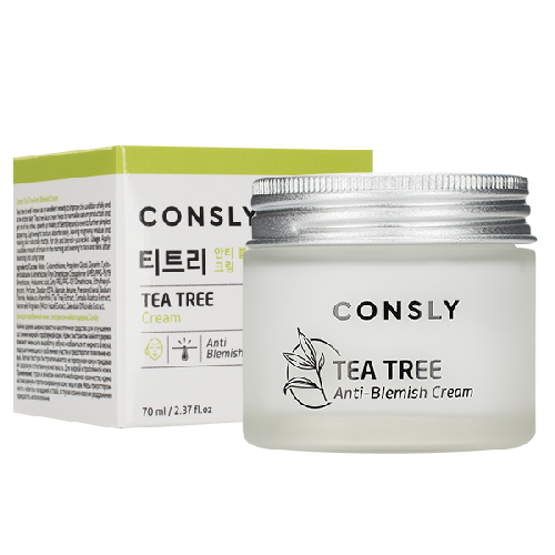 Крем для проблемной кожи с экстрактом чайного дерева Tea Tree, 70мл Consly
