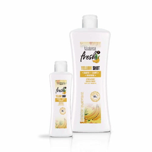Шампунь для волос Fresh Yellow Shot Shampoo Salerm Cosmetics,300 мл