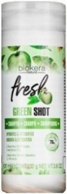 Шампунь для волос Biokera Natura Fresh Green Shot Salerm Cosmetics, 100 мл