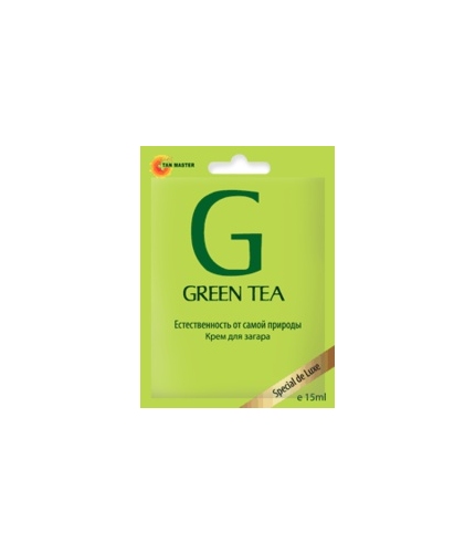 Крем для загара в солярии Green Tea Tan Master,15 мл