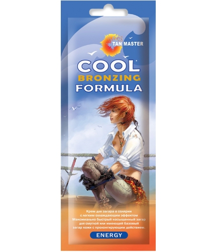 Крем для загара в солярии Cool Bronzing Formula Tan Master,15 мл