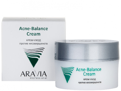 Крем-уход против несовершенств Acne-Balance Cream,50мл.ARAVIA Professional