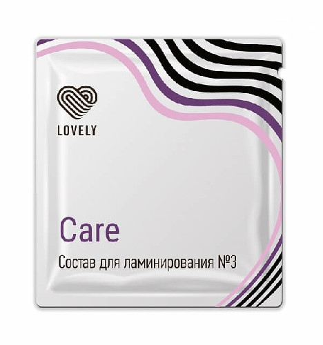Состав для ламинирования ресниц LOVELY №3 "Care", 1 г