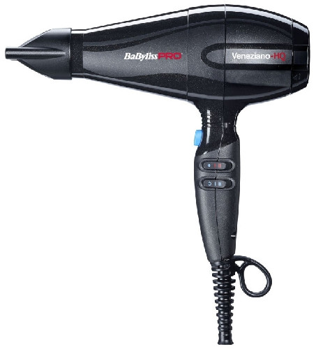 Фен BaByliss Pro VENEZIANO HQ, 2200Вт,  ионизация, 2 насадки