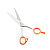 Парикмахерские ножницы TAYO ORANGE прямые  5,5"